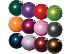 Мяч М-207BR, d=18,5cm, M=400g (однотонный с перламутром)